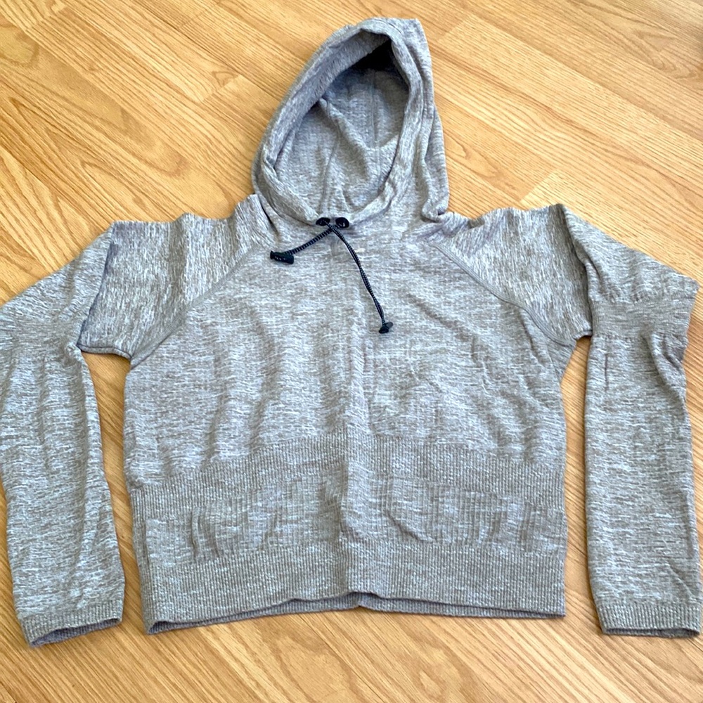 Balance cropped hoodie
